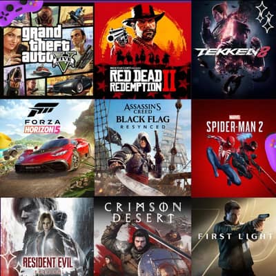 PS4 & PS5 Discounted Games Available.