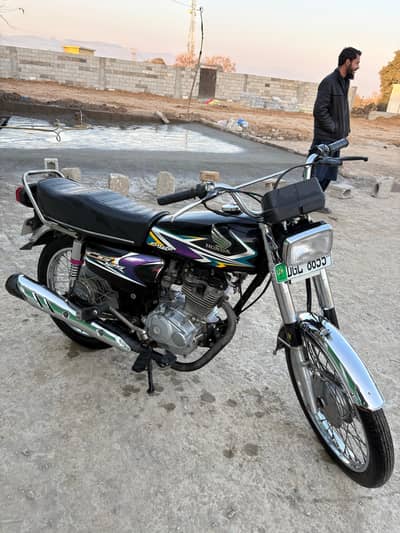 CG 125 Honda for sale. Smart card and File available