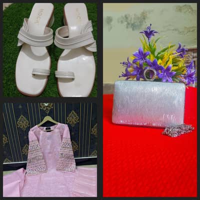Rose pink lawn Dress