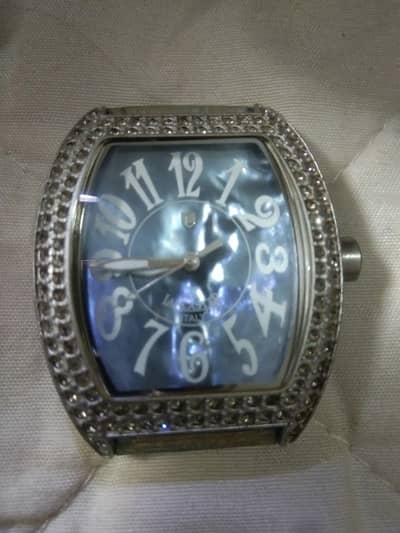 Lancanster Mother of Pearl watch Italy on working condition