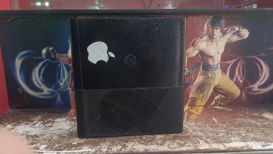 Xbox 360 Super Slim Model E with 2 Controllers without Harddrive