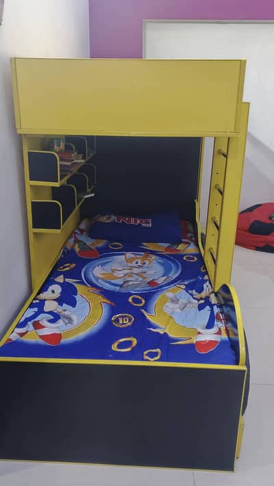 Bunk bed | Kid wooden bunker bed | Baby bed | Triple bed | Customized
