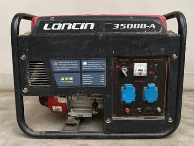 LONCIN 3500D-A petrol generator ( AVR 2.5 kW ) in working condition