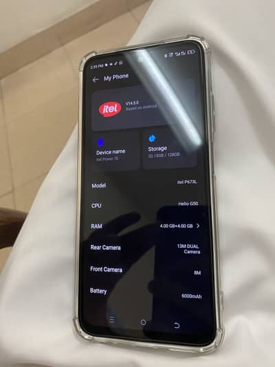 Itel p70 Approved 128gb 10000mah battery