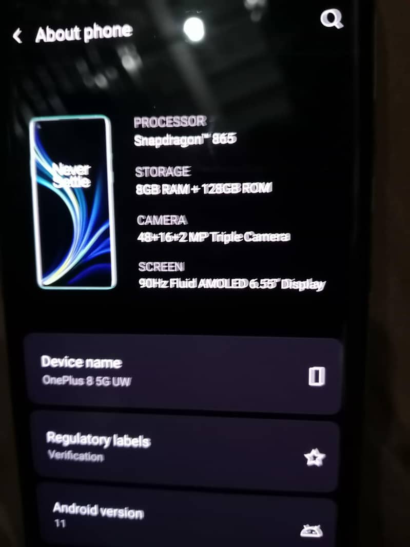 One Plus 8 4