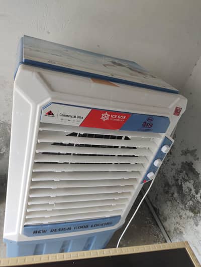 Asia Inverter Air Cooler 10 New condition white blue color