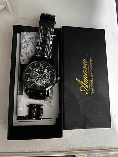 Mens watch Amora Company with original box