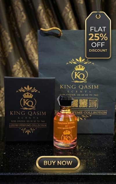 Marwa Royal By King Qasim Scents The Fragrance of Modern Royalty.