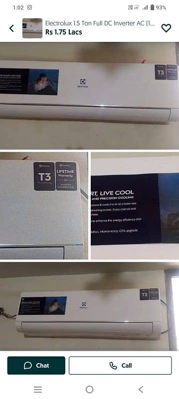 Electrolux 1.5 Ton Full DC Inverter AC (18K BTU) – Excellent Cooling