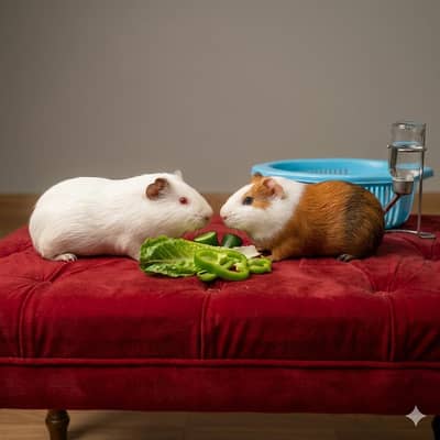 Guinea Pigs Pair