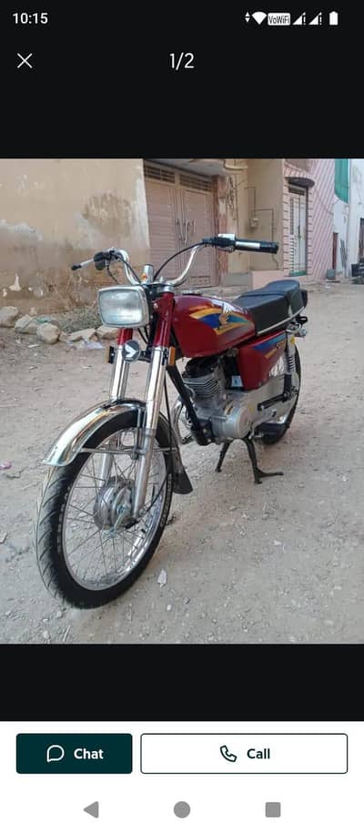Honda 125cc bike urgent for sale