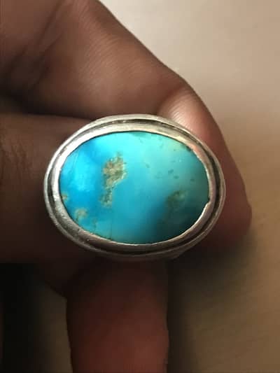 Original feroza With Italian silver