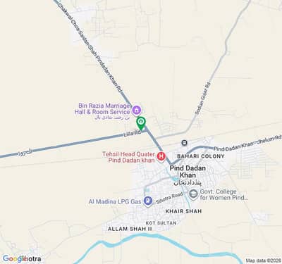 15 Kanal Land For Sale On Lilla, Pind Dadan Khan Road