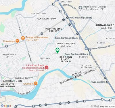 5 Marla (30x45) Three Side Open (Corner) Commercial Plot for Sale