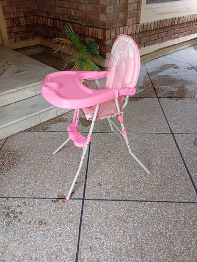 Baby Girl High Chair, foldable