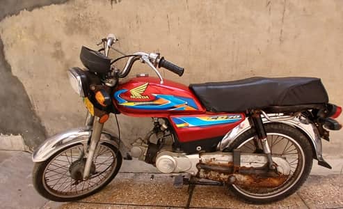 honda 70 2008 genuine