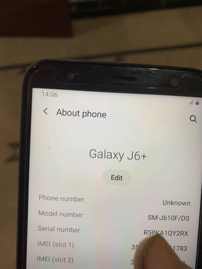 Samsung Mobile J6