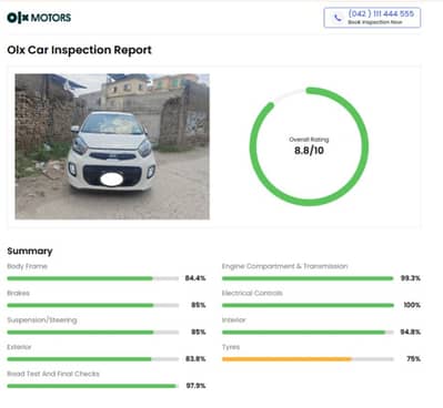 KIA Picanto 1.0 MT 2021 – Genuine Condition | First Owner Registration