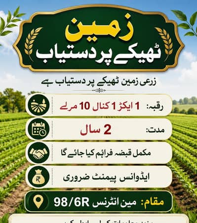 zarai arazi Zameen
