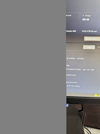 Computer Dell + led