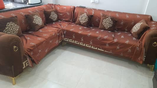 L shaped sofa premium quality