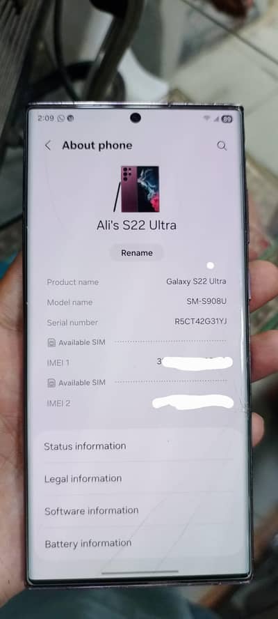 Samsung s22 Ultra