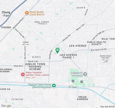 1 Kanal plot LDA Avenue one Block H