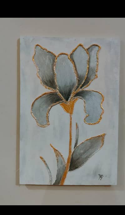 3d flower painting