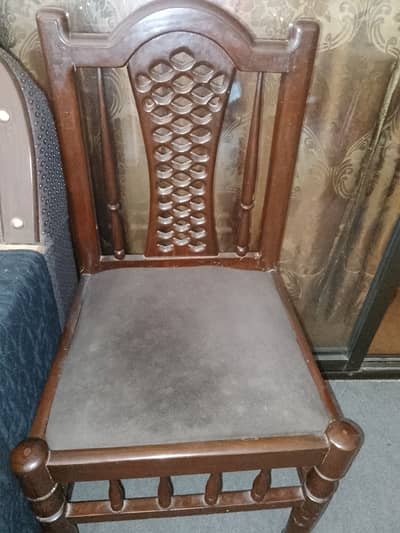 Dining table with four chairs