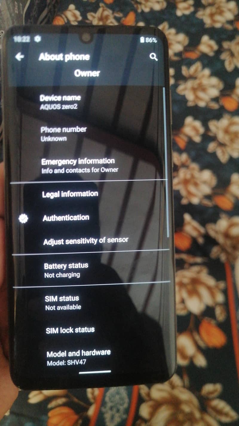 Sharp Aquos Zero 2 7