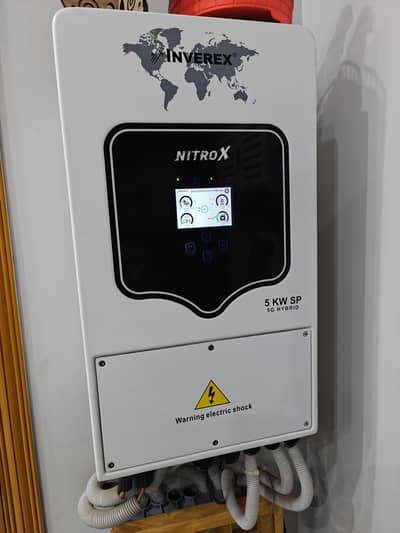 Inverex Nitrox SP 5.5KW inverter with 330watt panles. 12 panels