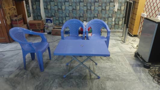 3 Chairs And 2 Tables Boss