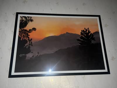 New landscape nature painting