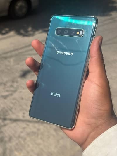 Samsung Mobile S10 Plus 8+512GB Official Pta Aproved