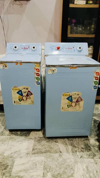 Pak Asia Washing Machine (Used) & Pak Asia Dryer (Brand New) for Sale