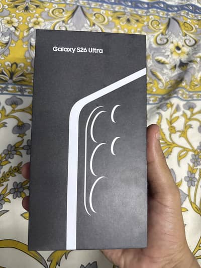 Samsung S26 Ultra box packed