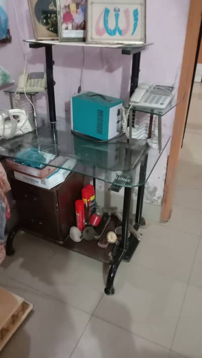 2 Scrap computer trolleys - urgent sell