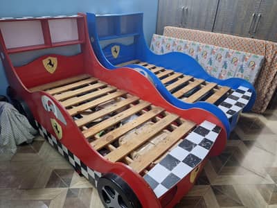 Kids and single bed
