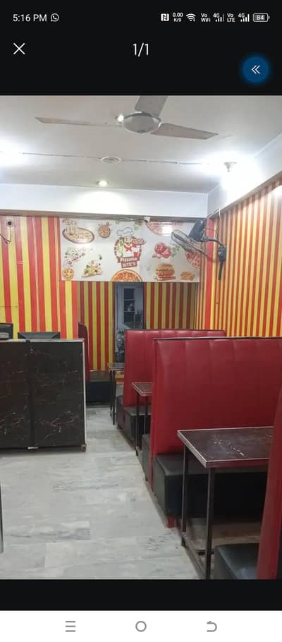 Running Fast food restaurants for sale