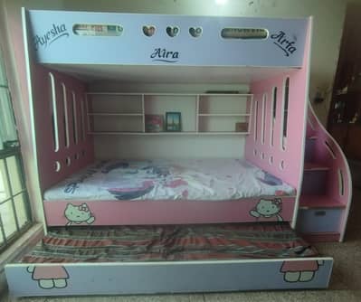 Bunk bed | Kid wooden bunker bed | Baby bed | Double bed | Triple bed