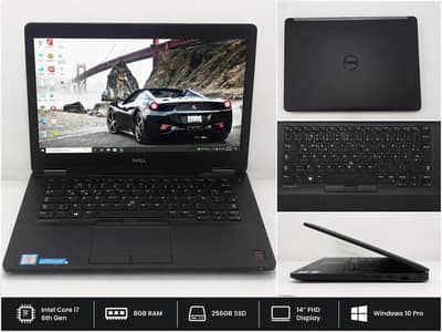 Dell Latitude E7470 | Core i7 6th Gen | 8GB RAM | Excellent Condition