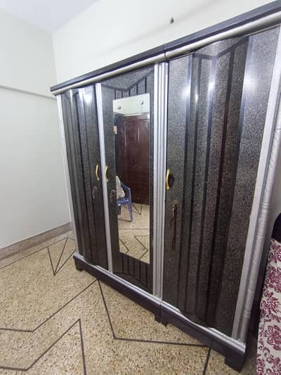 Steel Triple Door Wardobe ( Almari)