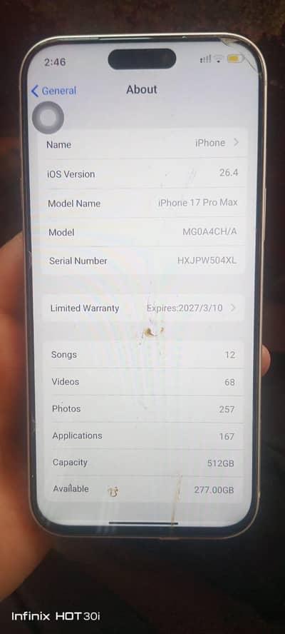 Apple iPhone 17 Pro Max