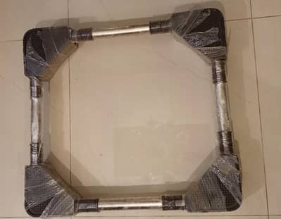 Adjustable Washing Machine / Refrigerator Stand-Heavy Duty Metal Base