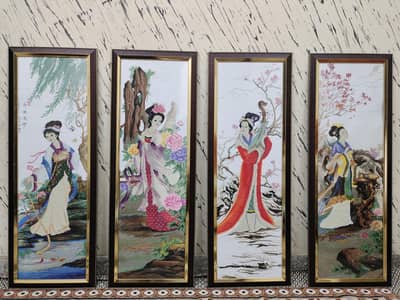 PREMIUM CHINESE BEAUTIES CROSS-STITCH ART SET