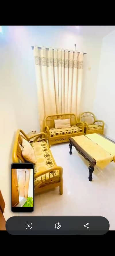 Furnished portion ground floor