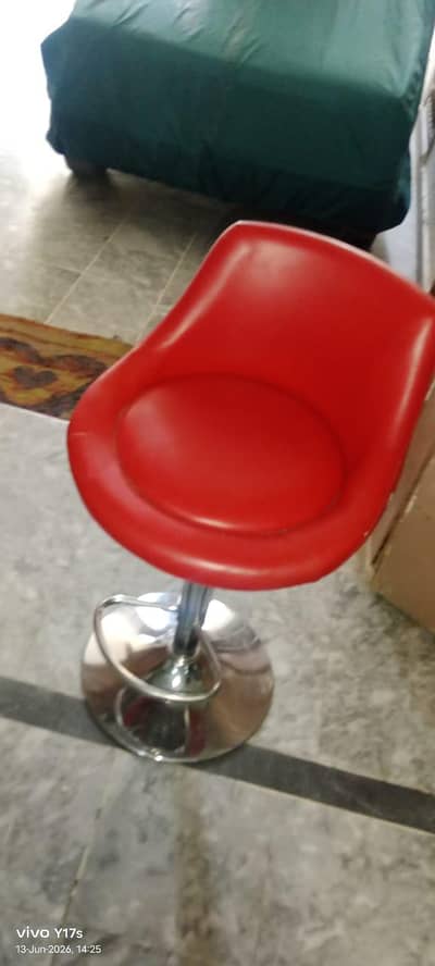 Revolving Chair can use for Kis study and useful in kitchen work for l