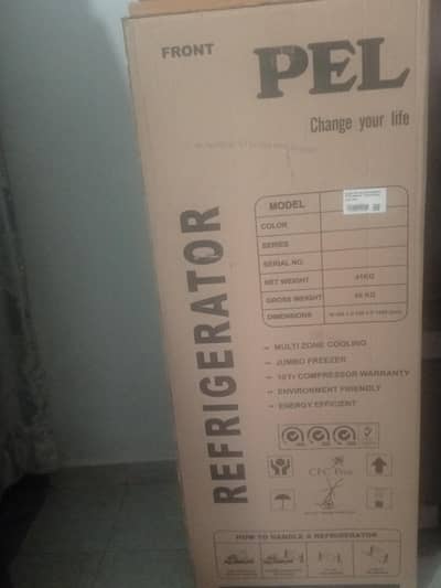 Brand New PEL Life Pro Refrigerator 2200 Series 194L - 60,000 Rs Only