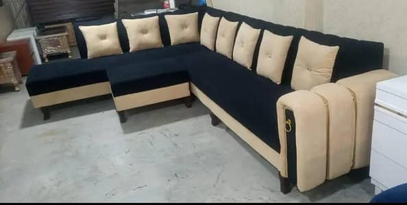 L-Shaped Corner Sofa