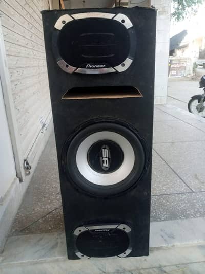 pioneer Woofer and speaker for sale